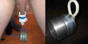 Stretching with a lot of penis