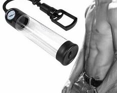 Vacuum pump to increase a limb